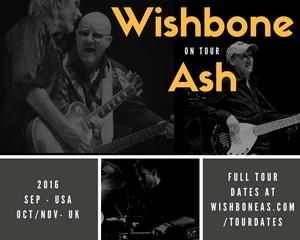 Wishbone Ash NA Tour 2016 poster