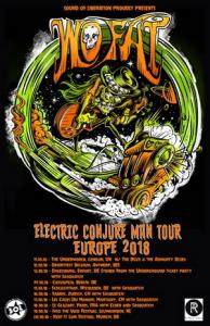 Wo Fat UK & EU Tour 2018 poster