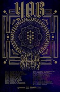 YOB North American Tour 2018 poster