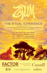 Zaum Canada Tour 2017 poster