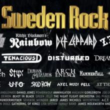 Sweden Rock Festical 2019 poster