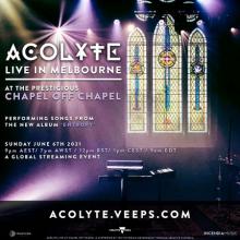 Acolyte Livestream show 2021 poster