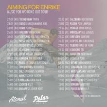 Aiming For Enrike EU Tour 2020 poster