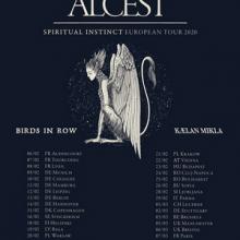 Alcest Euro Tour 2020 poster