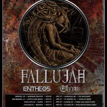 Allegaeon US Tour 2020 poster