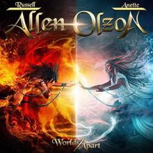 Russell Allen /  Anette Olzon Worlds Apart cover