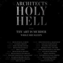 Architects North American Tour 2019 poster