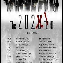 Artifas US Tour 2021 poster