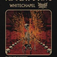 As I Lay Dying US tour 2021 poster