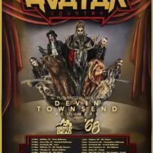 Avatar North American Tour 2019 poster