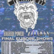 Backtrack Euro Tour 2019 poster