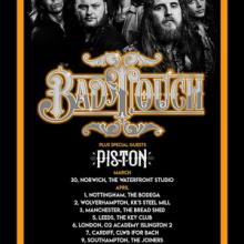 Bad Touch UK Tour 2020 poster