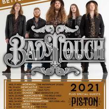 Bad Touch UK Tour 2021 poster