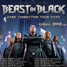 Beast In Black US Tour 2022 poster