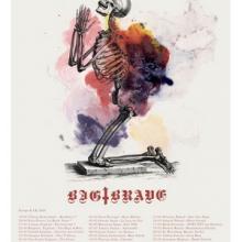 Big|Brave EU & UK Tour 2020 poster