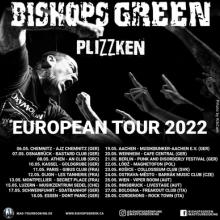 Bishops Green Euro Tour 2022 poster