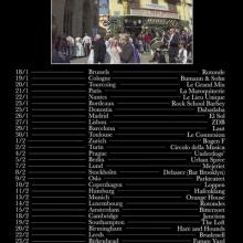 Black Country, New Road Euro Tour 2021 poster