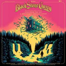 Black Stone Cherry virtual show 2020 poster