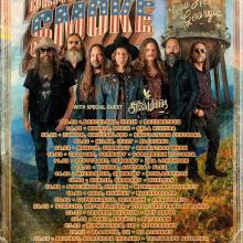 Blackberry Smoke UK & EU Tour 2022 poster