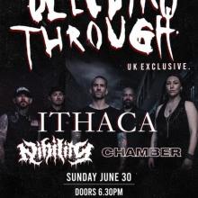 Bleeding Through UK Show 2019 poster