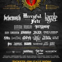 Bloodstock Festival 2022 poster