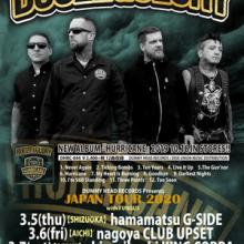 Booze & Glory Japan Tour 2020 poster