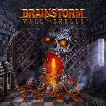 Brainstorm Wall of Skulls cover