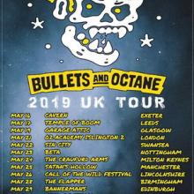 Bullets And Octane UK Tour 2019 poster