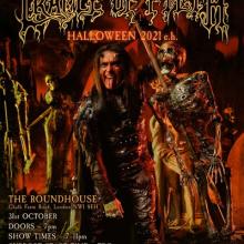 Cradle Of Filth Halloween Show 2021 poster