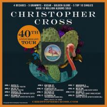 Christopher Cross US Tour 2020 poster