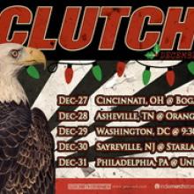 Clutch US Live Shows 2019 poster