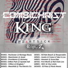 Combichrist US Tour 2021 poster