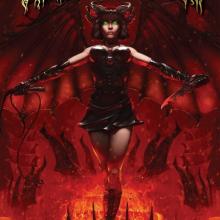 Cradle Of Filth Maledictus Athenaeum comic book cover