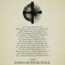Cult Of Luna North American Tour 2020 poster