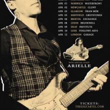 Dan Patlansky UK Tour 2022 poster