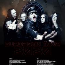 Deathstars Euro Tour 2020 poster