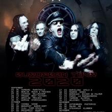 Deathstars Euro Tour 2020 poster