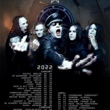 Deathstars EU Tour 2022 poster