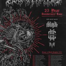 Decapitated EU & UK Tour 2022 poster