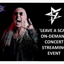 Dee Snider Live streaming show 2021 poster