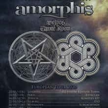 Dimmu Borgir & Amorphis Euro Tour 2020 poster