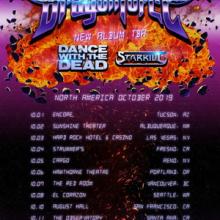 DragonForce North American Tour 2019 poster