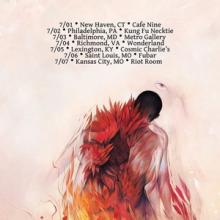 Dreadnought US Tour 2019 poster