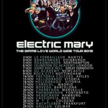 Electric Mary EU Tour 2019 poster