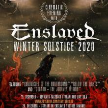 Enslaved live streaming event 2020 poster