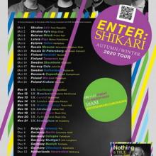 Enter Shikari Euro Tour 2020 poster