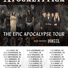 Epica and Apocalyptica EU Tour 2023 poster