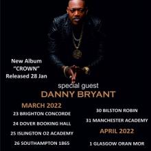 Eric Gales UK Tour 2022 poster