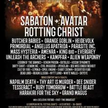 European Metal Festival Alliance 2020 poster