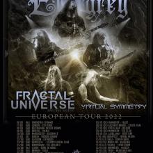 Evergrey Euro Tour 2022 poster